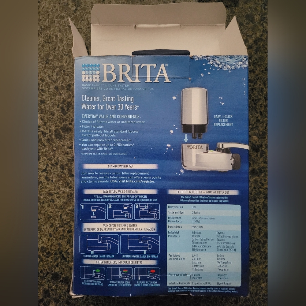 Brita Basic Faucet Mount System (FILTER NOT INCLUDED) - Picture 11 of 16